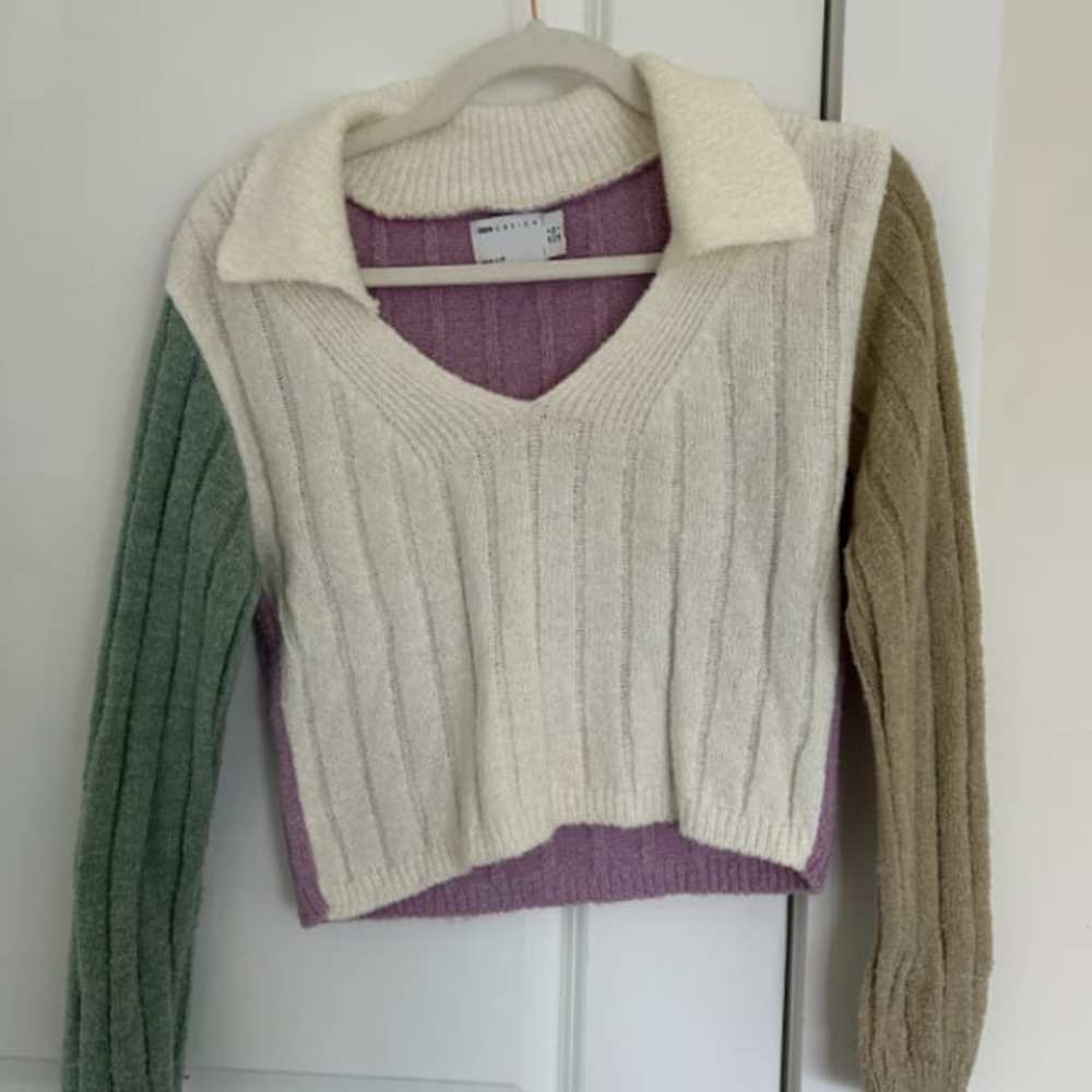 ASOS DESIGN Multicolor Knit Sweater